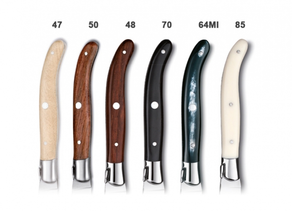 laguiole set, laguiole knives, with its Aluminium handle