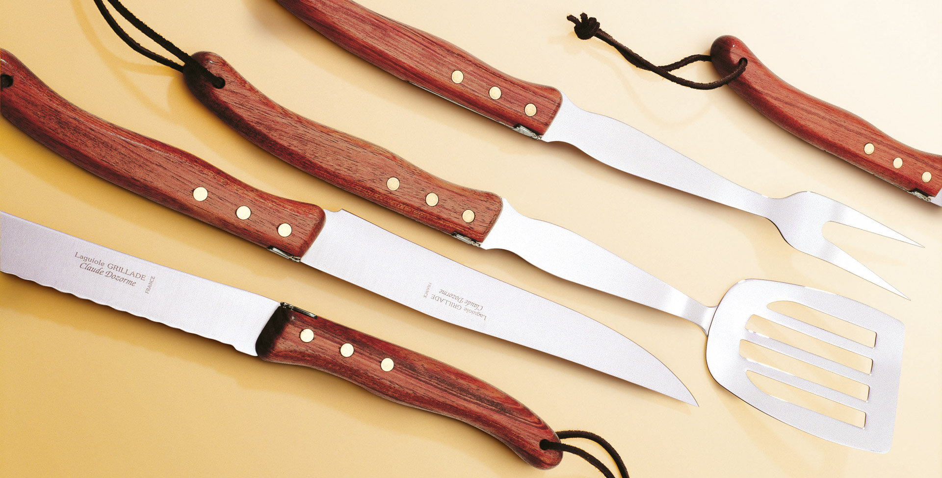 Grill kitchen knives Claude Dozorme