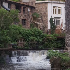 « Vallée des Usines » au bord de la Durolle