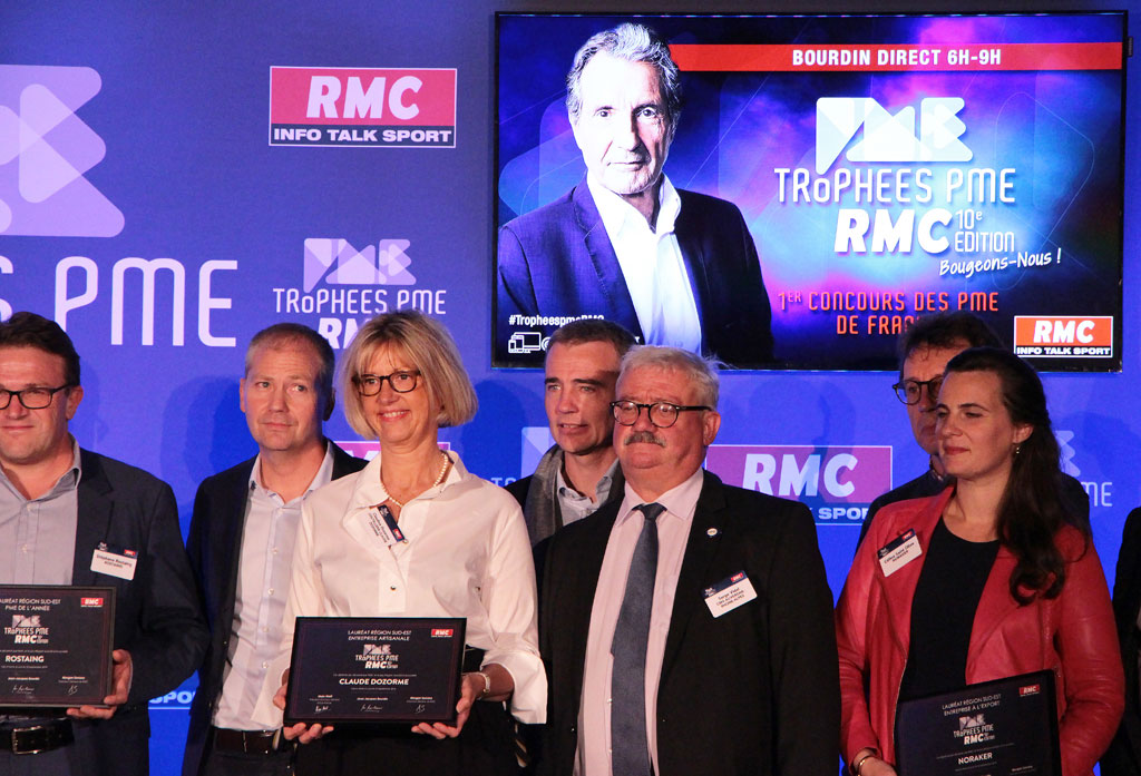Remise des "Trophées PME RMC" 2019