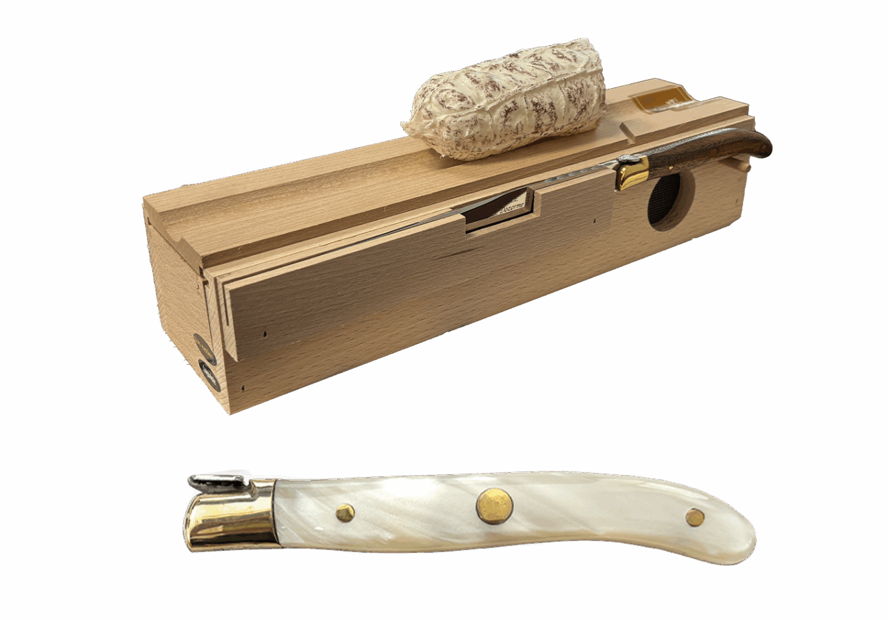 Boîte à saucisson - Coffret Laguiole