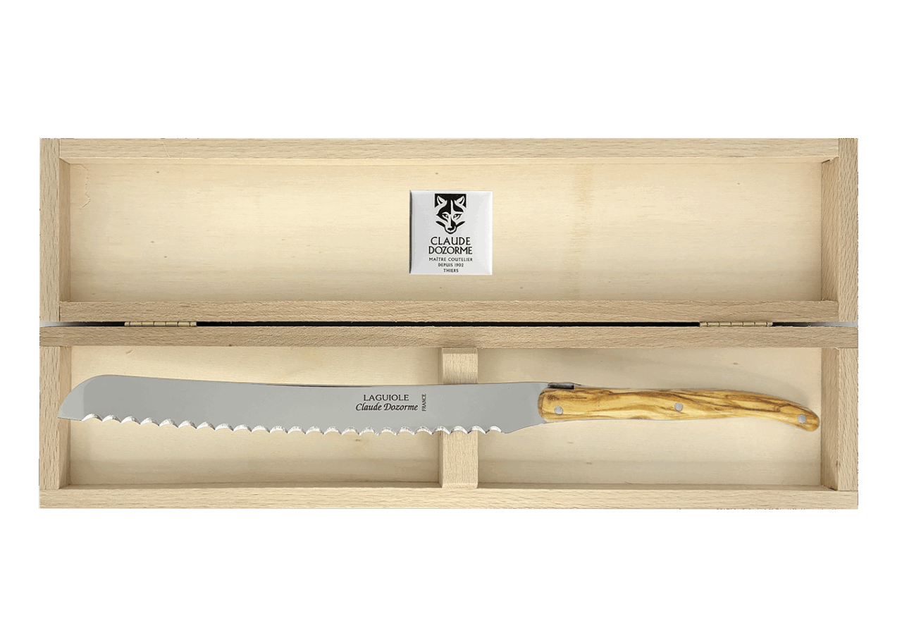 Découpe du pain - Coffret Laguiole
