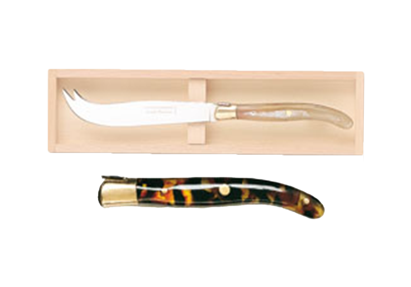 Légende - Couteau à fromage Laguiole