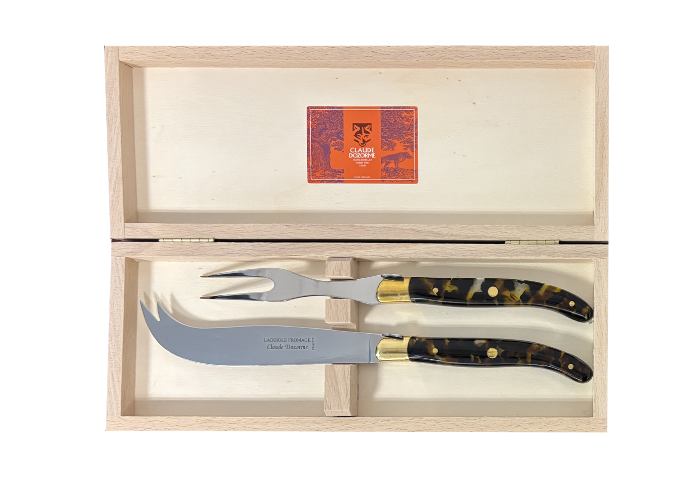 Flatcut - Set à fromage Laguiole 2 pièces