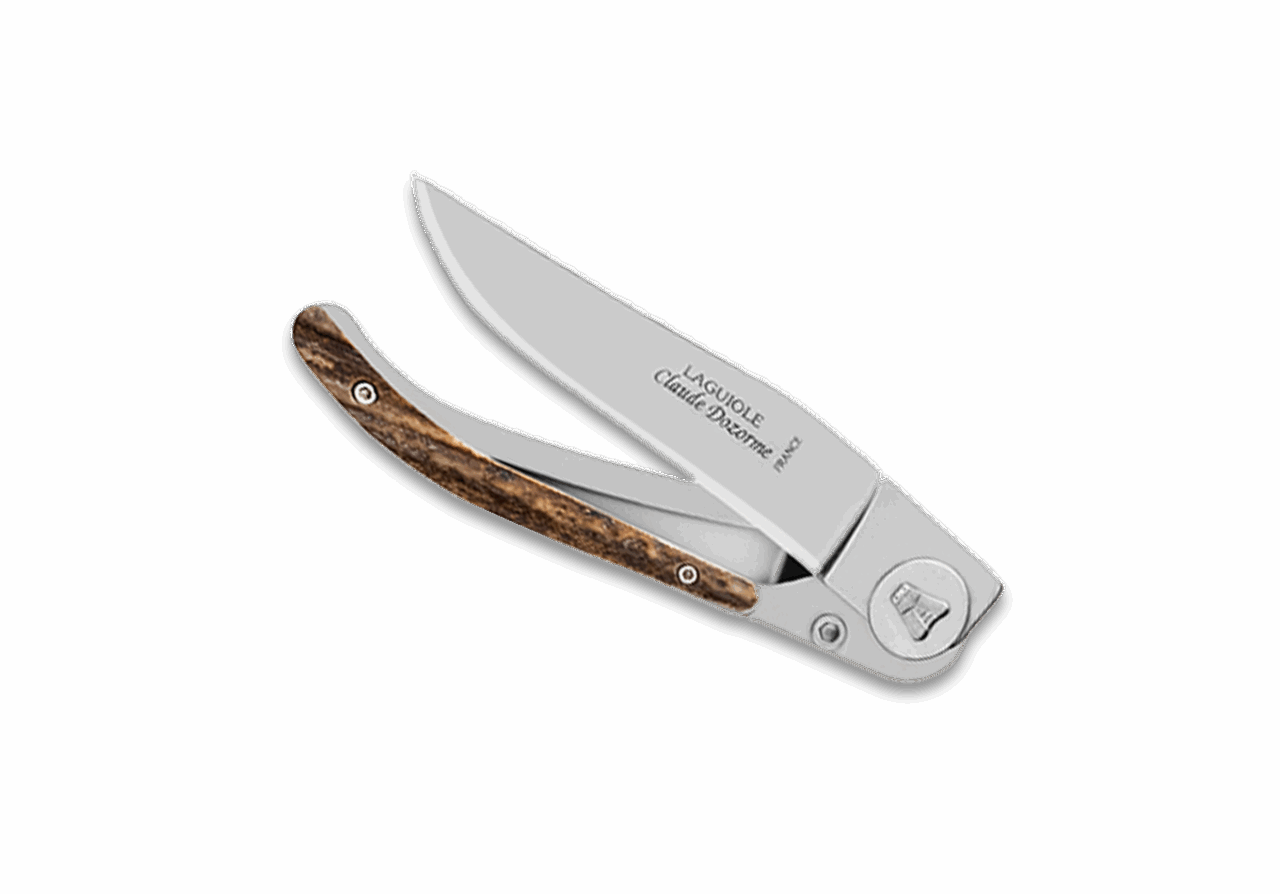 Liner Laguiole Habillé - Couteau lame acier