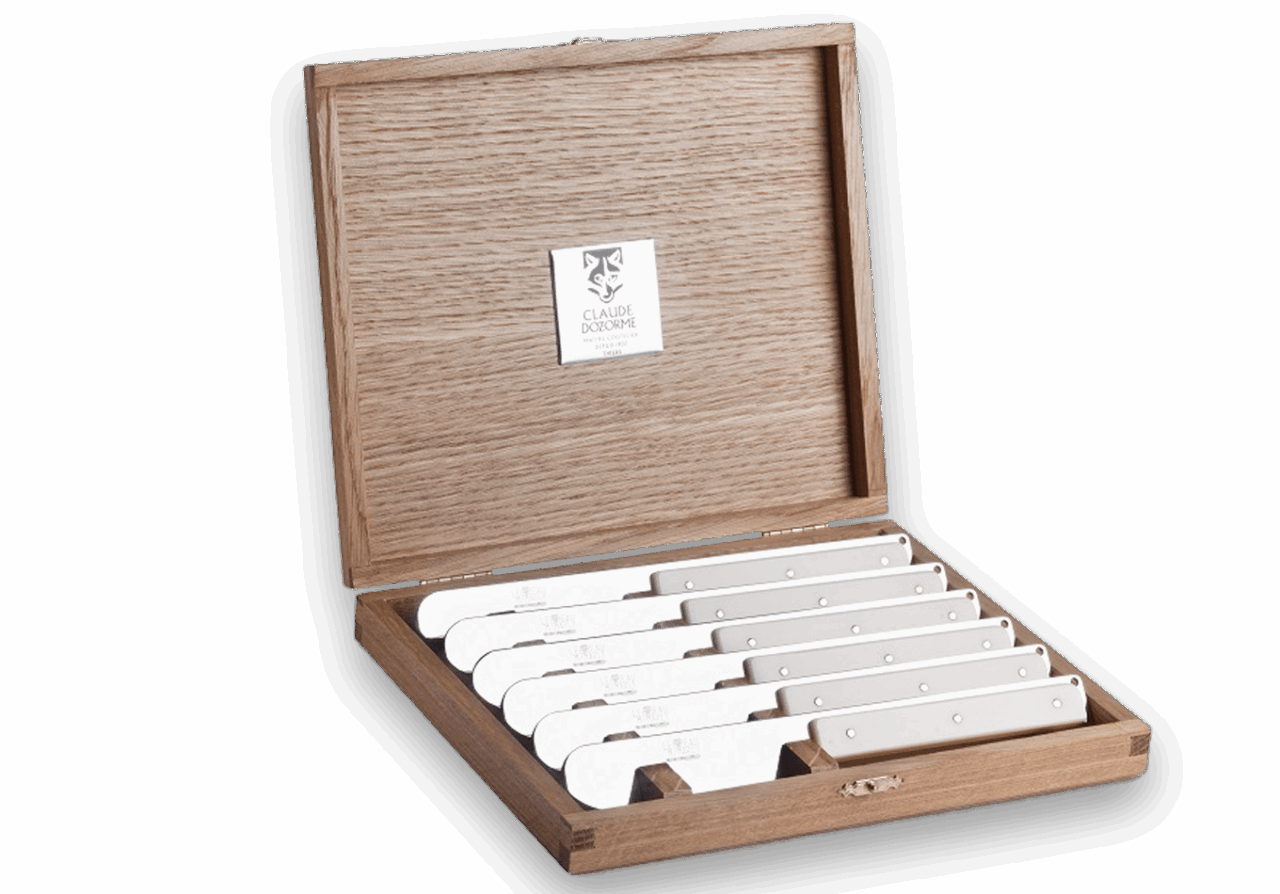 Beaumarly - Coffret 6 couteaux lame brillante