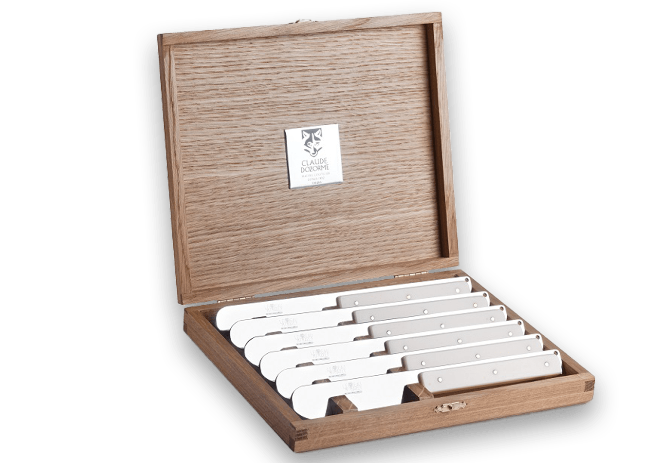 À Table - Coffret 6 couteaux lame brillante