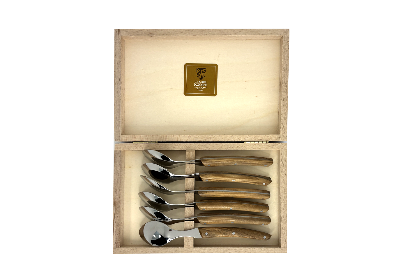 Beaumarly - Coffret 6 cuillères à café