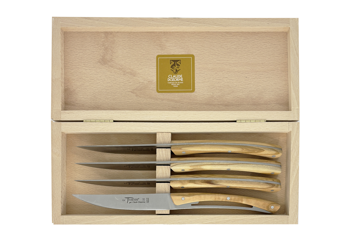 Le Thiers® Shadow - Coffret 4 couteaux