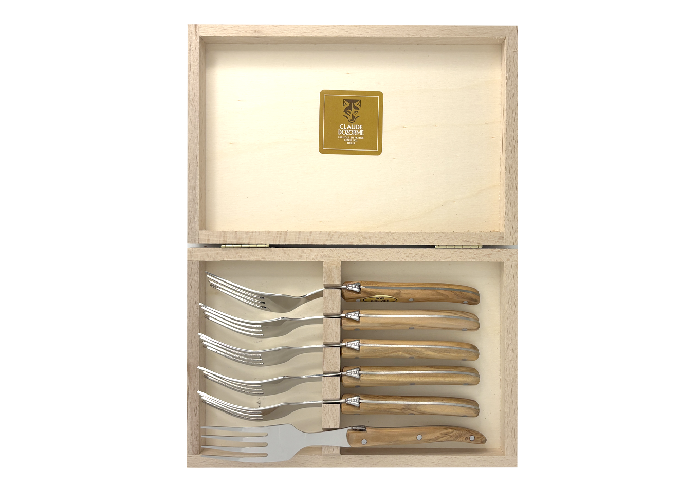 À Table - Coffret 6 fourchettes à dessert