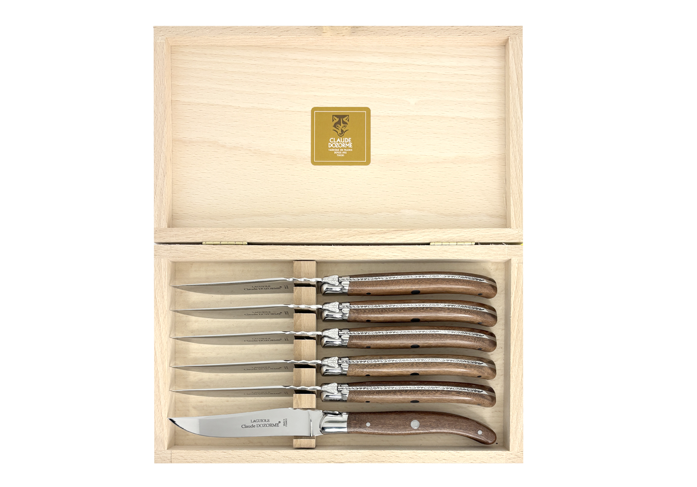 Le Thiers® Shadow - Coffret 6 couteaux