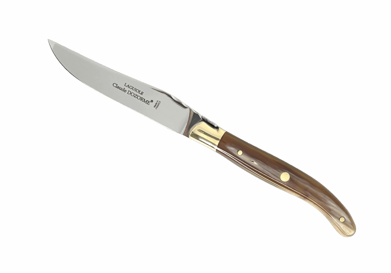 Laguiole Mitre Laiton - Couteau