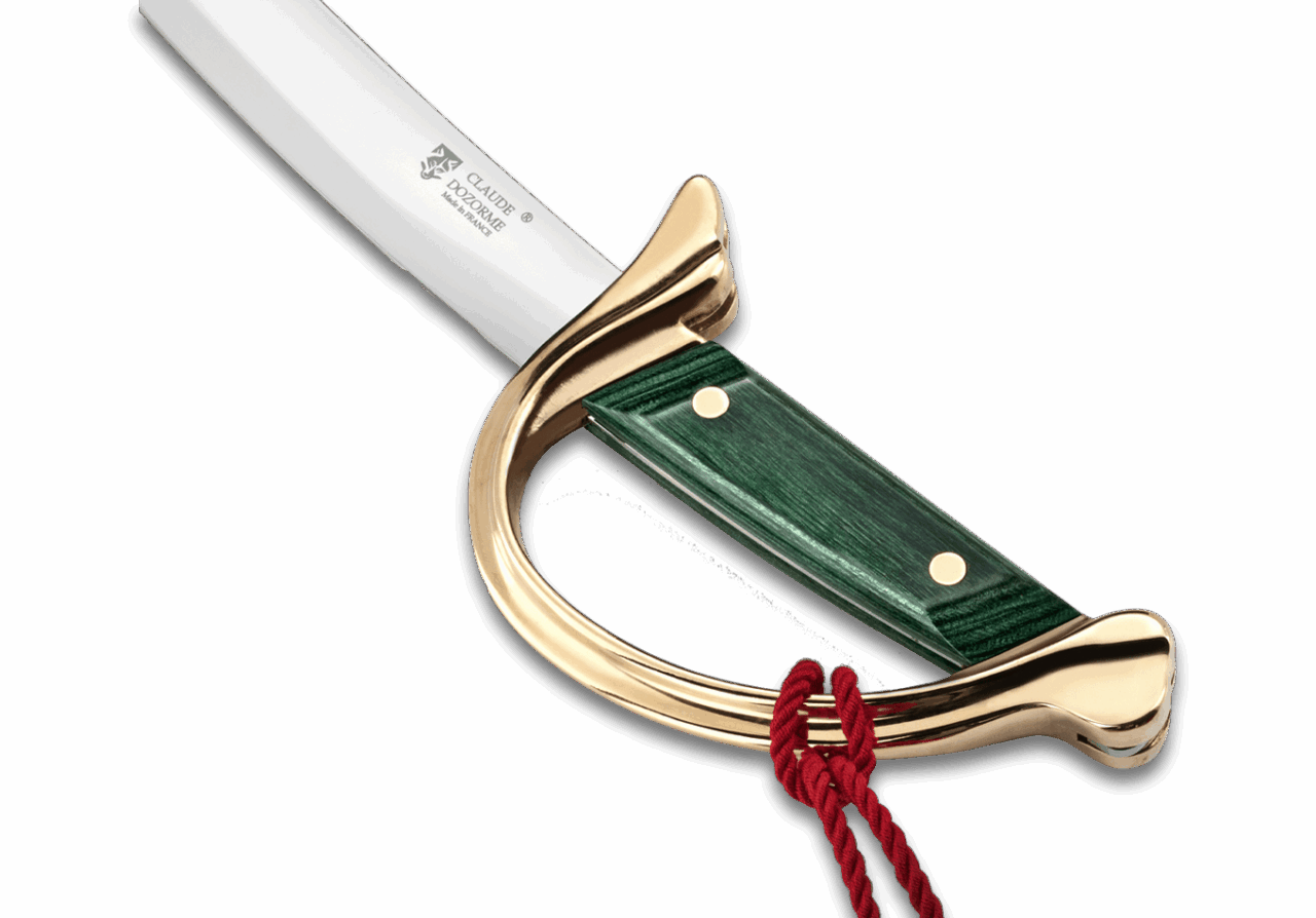 Sabre à Champagne Prestige sur socle - Sabre sur socle