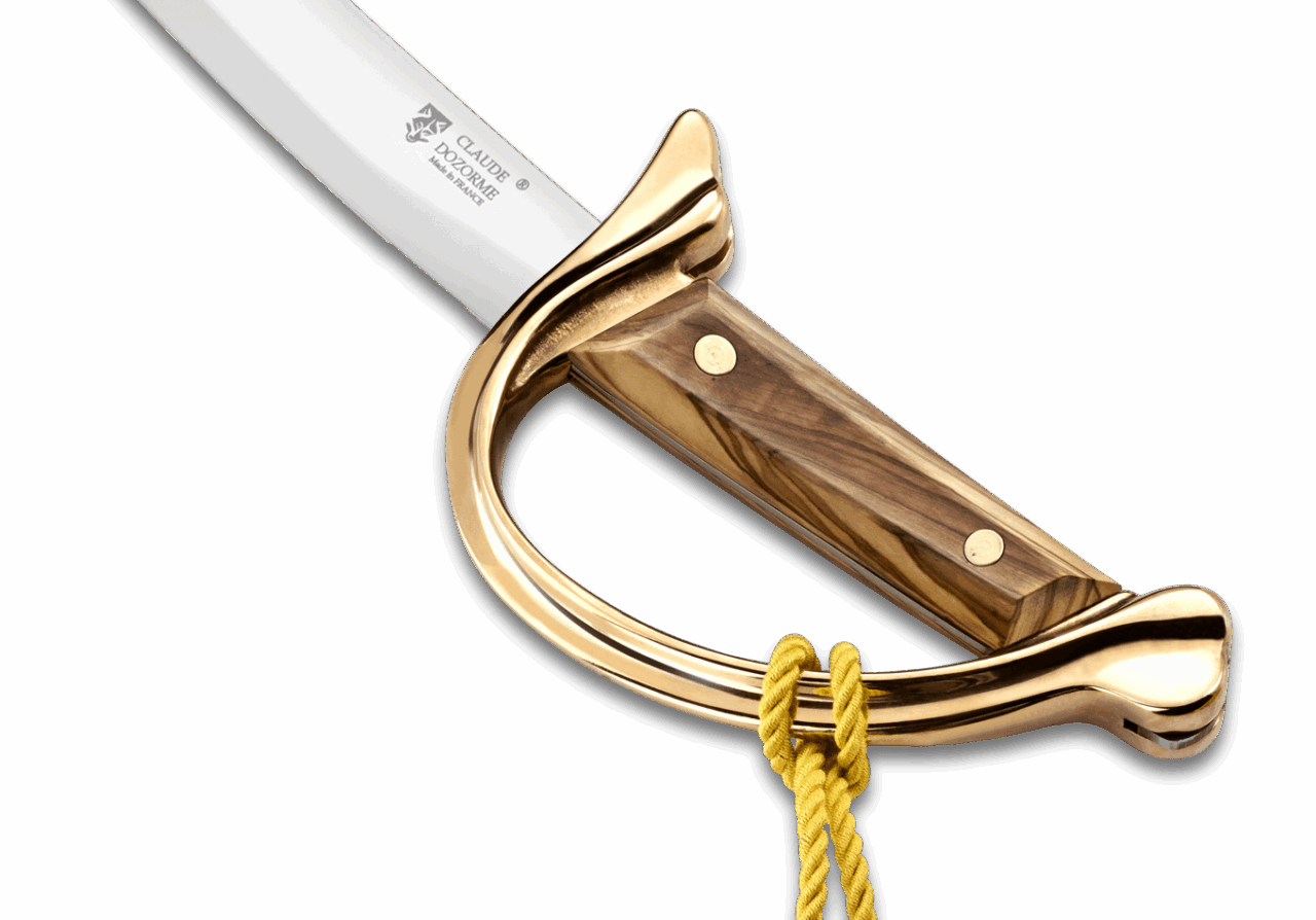 Sabre à Champagne Prestige sur socle - Sabre sur socle