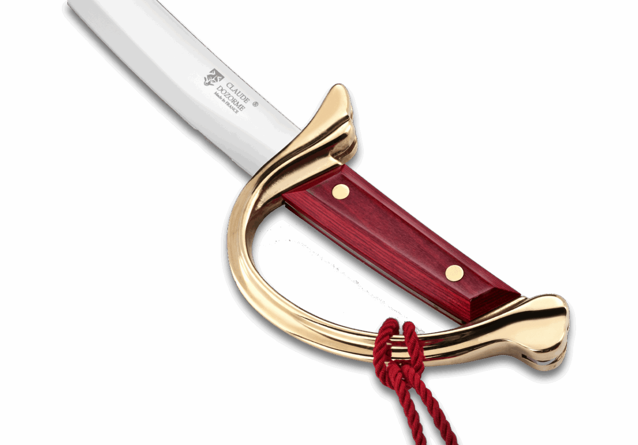 Sabre à Champagne Prestige sur socle - Sabre sur socle